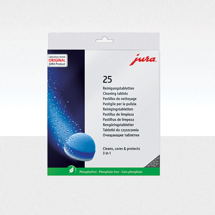 JURA 3-phase-Cleaning Tablets