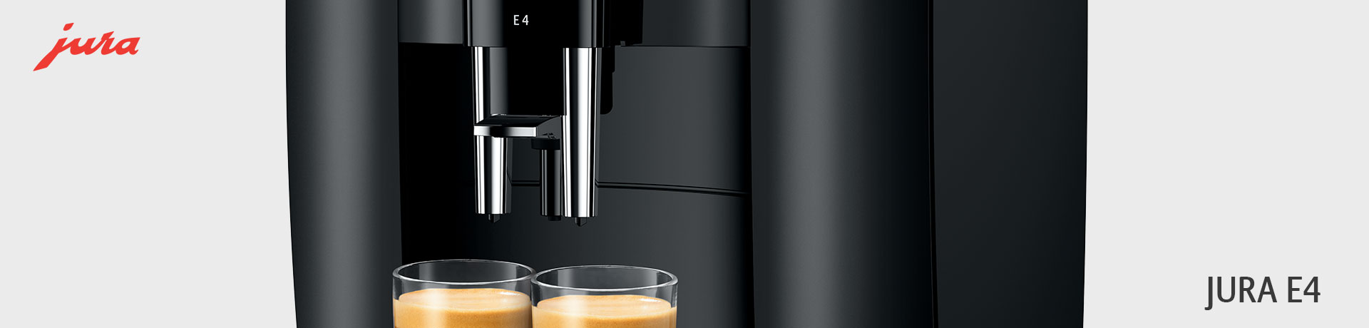 Jura E4 Piano Black – Right Side Coffee